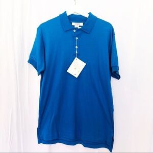 NWT Vintage l.magnin Mens 100% Pima Cotton Polo